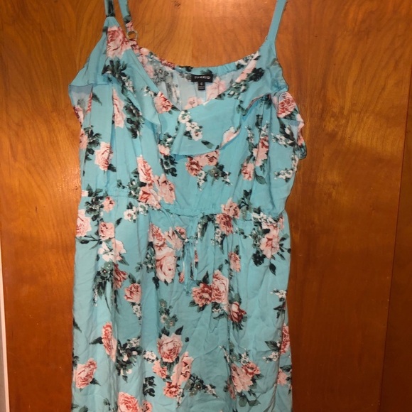 𝅺Torrid FLORAL RUFFLED CHALLIS SUNDRESS 4x/26 - Picture 4 of 6